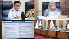 Sekda Alpian memimpin Forum Kemitraan JKN Kota Sungai Penuh.
