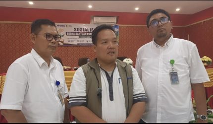 Sosialisasi penyaluran beras bantuan pangan tahap II 2026.