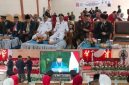 Wali Kota Sungai Penuh Alfin mengikuti Upacara Detik-Detik Proklamasi secara virtual.