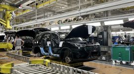 Ilustrasi mobil listrik yang mendukung pengembangan industri otomotif dan peningkatan TKDN di Indonesia.(Foto : KOMPAS.com/Gilang)