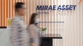 Aktivitas pengunjung di area kantor Mirae Asset Sekuritas Indonesia.(Foto : PT Mirae Asset Sekuritas Indonesia)