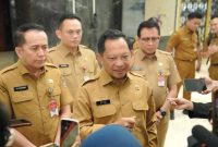 Mendagri Tito Karnavian menjelaskan dukungan pemerintah untuk pembayaran gaji PPPK dan belanja pegawai daerah.(Fopto : Dok. Humas Kemendagri)