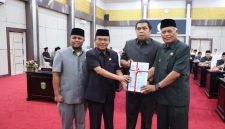 DPRD Kota Sungai Penuh menggelar rapat paripurna membahas perubahan KUA dan PPAS Tahun Anggaran 2026.