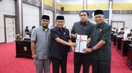 DPRD Kota Sungai Penuh menggelar rapat paripurna membahas perubahan KUA dan PPAS Tahun Anggaran 2026.