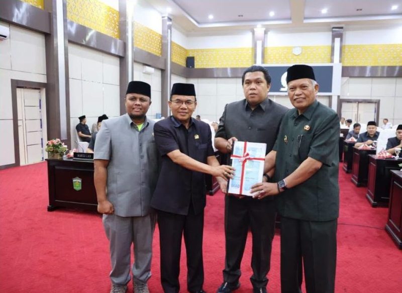 DPRD Kota Sungai Penuh menggelar rapat paripurna membahas perubahan KUA dan PPAS Tahun Anggaran 2026.