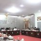 Rapat Bamus DPRD Sungai Penuh bahas agenda persidangan.