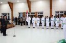 Wali Kota Sungai Penuh Alfin mengukuhkan 30 anggota Paskibraka Tahun 2026 di Gedung Nasional.(Foto : Prokopim Kota Sungai Penuh)