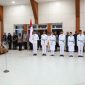 Wali Kota Sungai Penuh Alfin mengukuhkan 30 anggota Paskibraka Tahun 2026 di Gedung Nasional.(Foto : Prokopim Kota Sungai Penuh)