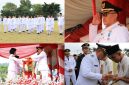 Wali Kota Sungai Penuh Alfin, S.H. memimpin upacara HUT ke-81 Kemerdekaan RI di Lapangan Merdeka, Senin (17/8/2026).