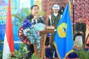 Ketua DPRD Hutri Randa menghadiri Wisuda STIA-NUSA Sungai Penuh.