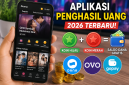 Ilustrasi aplikasi penghasil uang dari menonton drama.