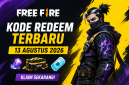 Ilustrasi pemain Free Fire dan kode redeem terbaru. ( Foto AI )