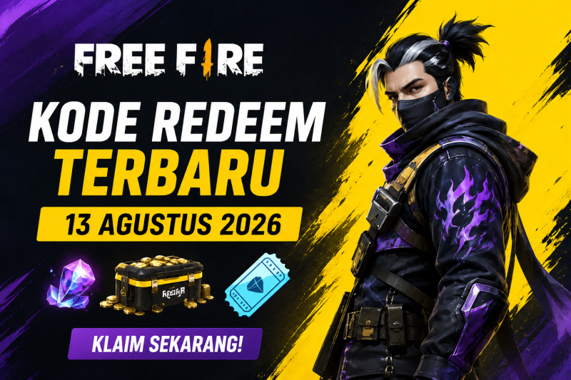 Ilustrasi pemain Free Fire dan kode redeem terbaru. ( Foto AI )