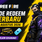 Ilustrasi pemain Free Fire dan kode redeem terbaru. ( Foto AI )