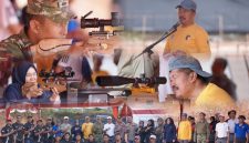 Bupati Kerinci Monadi membuka Kejuaraan Menembak Perbakin Tingkat Provinsi Jambi di Lapangan Tembak Sementara Kabupaten Kerinci, Jumat (28/8/2026). Foto Kerinci Satu