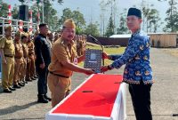 Bupati Kerinci Monadi melantik 579 pejabat fungsional ASN, Senin (31/8/2026). Foto Kerinci Satu.