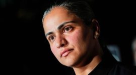 Aisha Wahab, Muslim keturunan Afghanistan, menang pemilu khusus DPR AS (Getty Images via AFP/Heather Diehl)