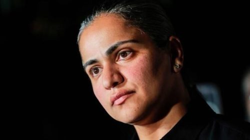 Aisha Wahab, Muslim keturunan Afghanistan, menang pemilu khusus DPR AS (Getty Images via AFP/Heather Diehl)