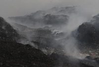 Kabut asap akibat kebakaran hutan dapat meningkatkan risiko gangguan pernapasan dan ISPA.(Foto : CNN Indonesia/Adhi Wicaksono)