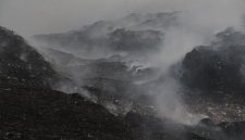 Kabut asap akibat kebakaran hutan dapat meningkatkan risiko gangguan pernapasan dan ISPA.(Foto : CNN Indonesia/Adhi Wicaksono)