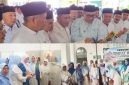 Alfin meresmikan tempat wudhu Masjid Raya Sungai Penuh.