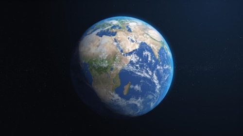 Ilustrasi planet GJ 523b, planet ekstrasurya raksasa yang memiliki massa sekitar 23 kali massa Bumi dan didominasi material berbatu.(Foto: Getty Images/iStockphoto/Jaiphet Seehawong)
