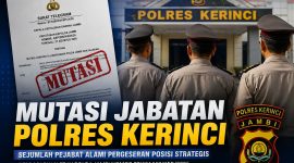 Mutasi pejabat Polres Kerinci.