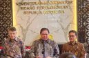 Airlangga Hartarto saat memberikan keterangan di Jakarta.(Foto: Ilyas Fadilah/detikcom)