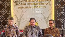 Airlangga Hartarto saat memberikan keterangan di Jakarta.(Foto: Ilyas Fadilah/detikcom)