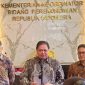 Airlangga Hartarto saat memberikan keterangan di Jakarta.(Foto: Ilyas Fadilah/detikcom)