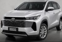 Toyota Innova Hycross facelift diperkirakan membawa desain eksterior baru yang lebih agresif.(Foto: Autocar India/Detik.com)
