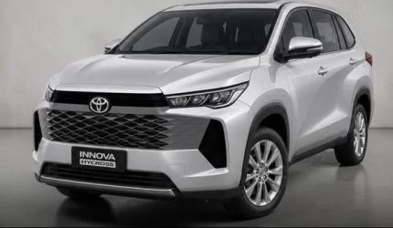 Toyota Innova Hycross facelift dengan desain depan baru