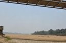 Sungai Barito Mengering, Bawah Jembatan Kalahien Bak Gurun Pasir (Dok. Istimewa)