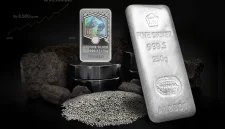 Harga perak Antam tetap Rp43.700 per gram pada Selasa (8/9/2026).(Foto : Dok PT Aneka Tambang Tbk)