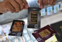Harga emas Antam, Galeri24, dan UBS di Pegadaian mengalami penurunan pada Jumat (11/9/2026).(Foto : Liputan6.com/Angga Yuniar)