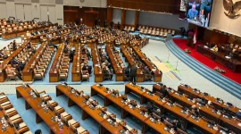 Rapat paripurna ke-2 DPR masa sidang I 2026-2027. (Foto: Liputan6.com/Delvira Hutabarat).