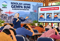 BMKG mengedukasi warga Magetan menghadapi gempa bumi