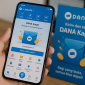 Ilustrasi pengguna membuka fitur DANA Kaget melalui aplikasi dompet digital DANA. ( Foto AI)