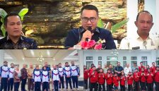 Wako Alfin menyambut atlet berprestasi Kota Sungai Penuh di Rumah Dinas Wali Kota.