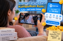 Ilustrasi nonton drama Cina sambil kumpulkan koin. ( Foto AI)