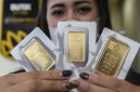 Harga emas Antam hari ini berada di level Rp2.640.000 per gram.(Foto : ANTARA/GALIH PRADIPTA)