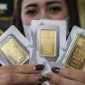 Harga emas Antam hari ini berada di level Rp2.640.000 per gram.(Foto : ANTARA/GALIH PRADIPTA)