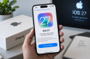 iOS 27 resmi hadir di Indonesia dengan sejumlah fitur dan pembaruan baru untuk pengguna iPhone. ( Foto AI)