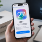 iOS 27 resmi hadir di Indonesia dengan sejumlah fitur dan pembaruan baru untuk pengguna iPhone. ( Foto AI)