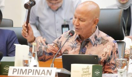 Ketua Banggar DPR RI Said Abdullah saat rapat pembahasan RAPBN 2027