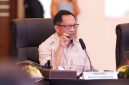 Mendagri Muhammad Tito Karnavian saat membahas strategi mendorong pertumbuhan ekonomi daerah.(Foto : Kemendagri)