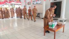 ASN Diskominfosta Kota Sungai Penuh menjalankan Program 3S untuk mendukung penanganan stunting.