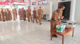 ASN Diskominfosta Kota Sungai Penuh menjalankan Program 3S untuk mendukung penanganan stunting.