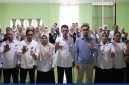 Tim Visitasi Bappenas meninjau program imunisasi di Puskesmas Desa Gedang.