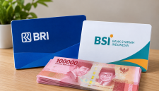 Ilustrasi rekening gratis dengan saldo awal Rp50 ribu. ( Foto AI)
